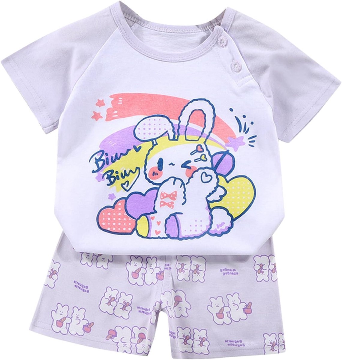 Set voor jongens, 2-delig, katoen, poloshorts, zomer, kinderen, 3-8 jaar, ademend, comfortabel, licht, A202