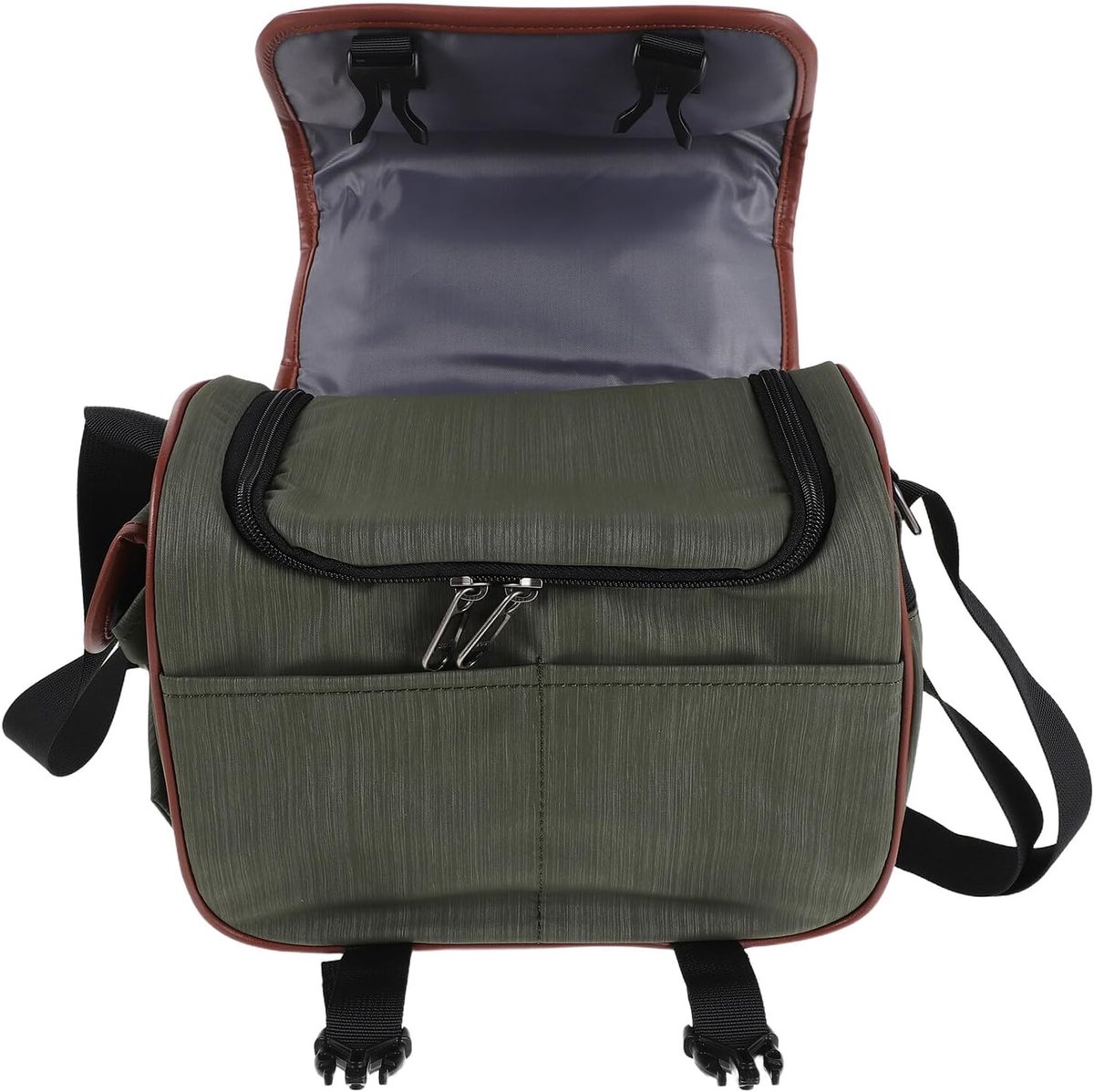 Cameratas Sling Bag met Snelle Toegang Verstelbare Crossbody Schouderriem Krasbestendig Nylon Kleine Rugzak voor DSLR Mirrorless Camera voor Outdoor Fotografie
