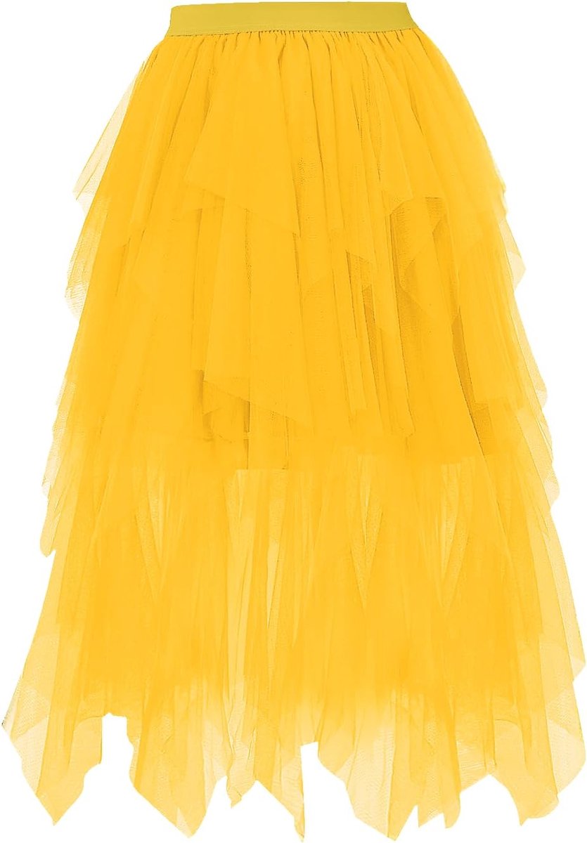 Tule rok, gelaagde Puffy Fairy rok, A-lijn midi-rok, voor party prom