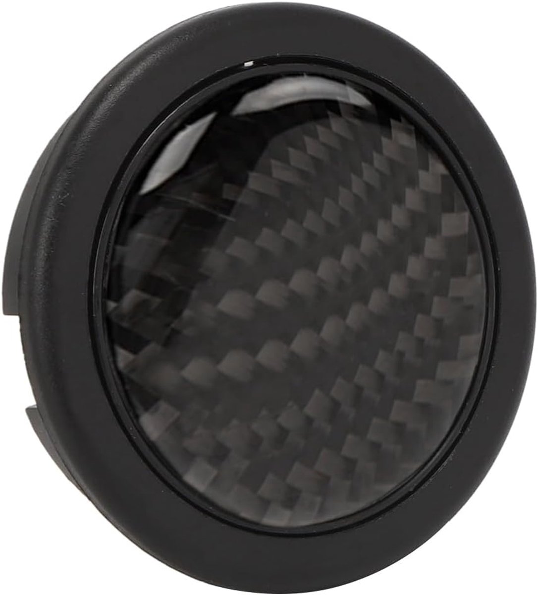 Fiber Stuurwiel Claxon Vervanging voor Auto Wijzigen Onderdelen voor Stuurwiel Center Claxon met 6 Bouten [Auto Accessoires]