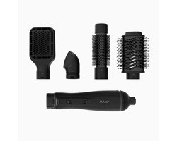 Max Pro Multi Airstyler S2 - 1200W - Airstylers met hairwrap - Multistyler - Fohnborstels - Air styler - Hair wrap - Cadeauset vrouw - Opzetstukken