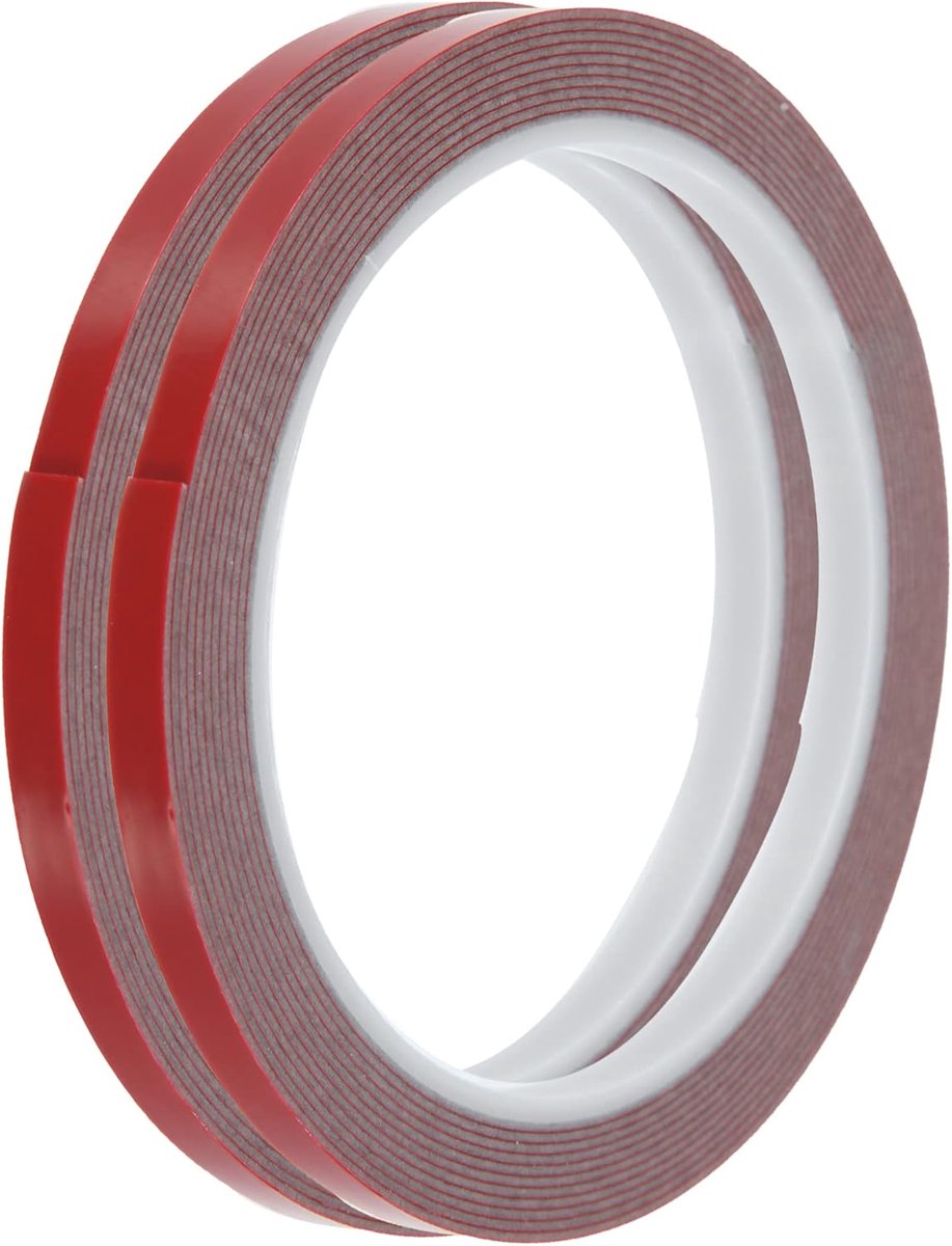 Dailygoods- Plakband Dubbelzijdig Extra Sterk - Plakbandhouder - Plakband Rollen - Plakband Dispenser - Nano Tape - Makkelijk te Verwijderen
