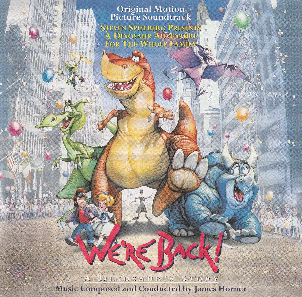 We're Back!: A Dinosaur's Story