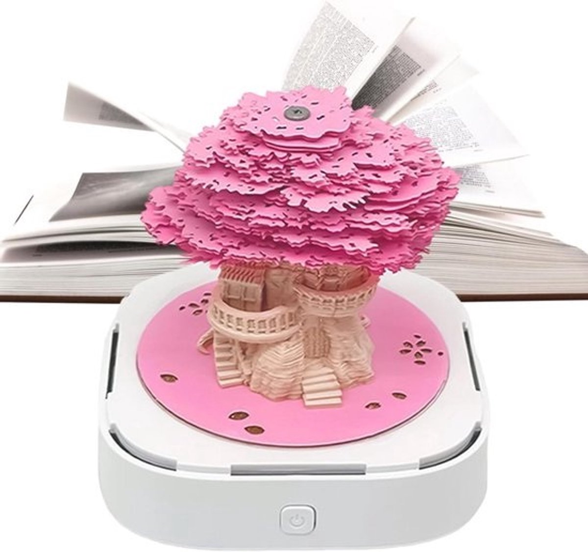 3D Memo Pad - Papieren Sculptuur Afscheurbaar Blok - Bureau Decoratie - Gelaagde Papierkunst