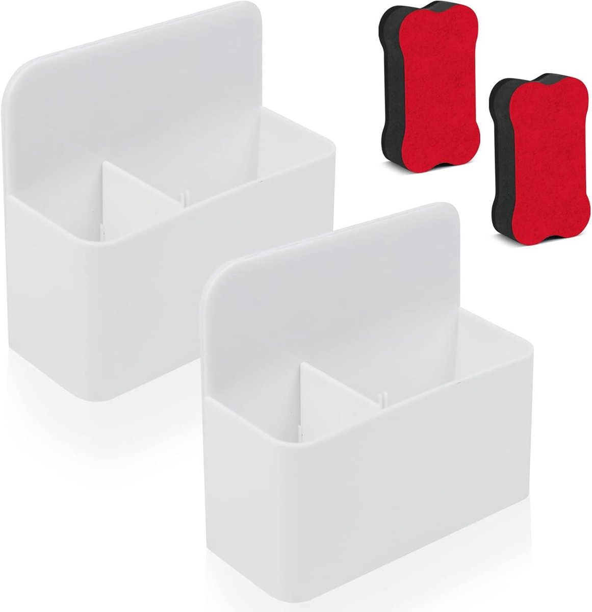 Dailygoods- Magnetische Opbergdozen Grote Capaciteit - Magnetische Pennenhouder - Magnetische Organizer - Magnetische Houder - Verstelbare Scheider -