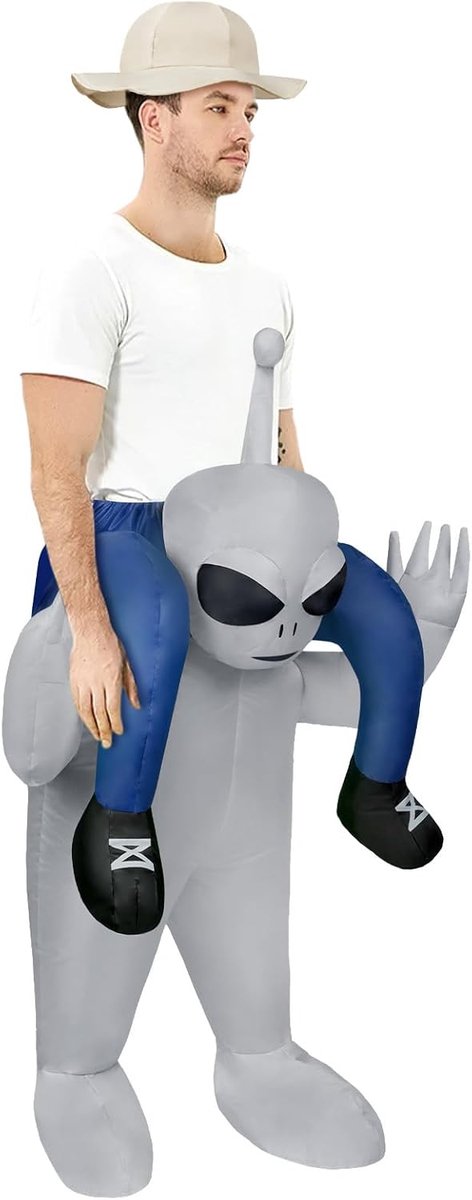 kostuum, opblazende verkleedkleding voor volwassenen en kinderen, grappige Halloween-kostuums voor Halloween, cosplay en maskeradefeest
