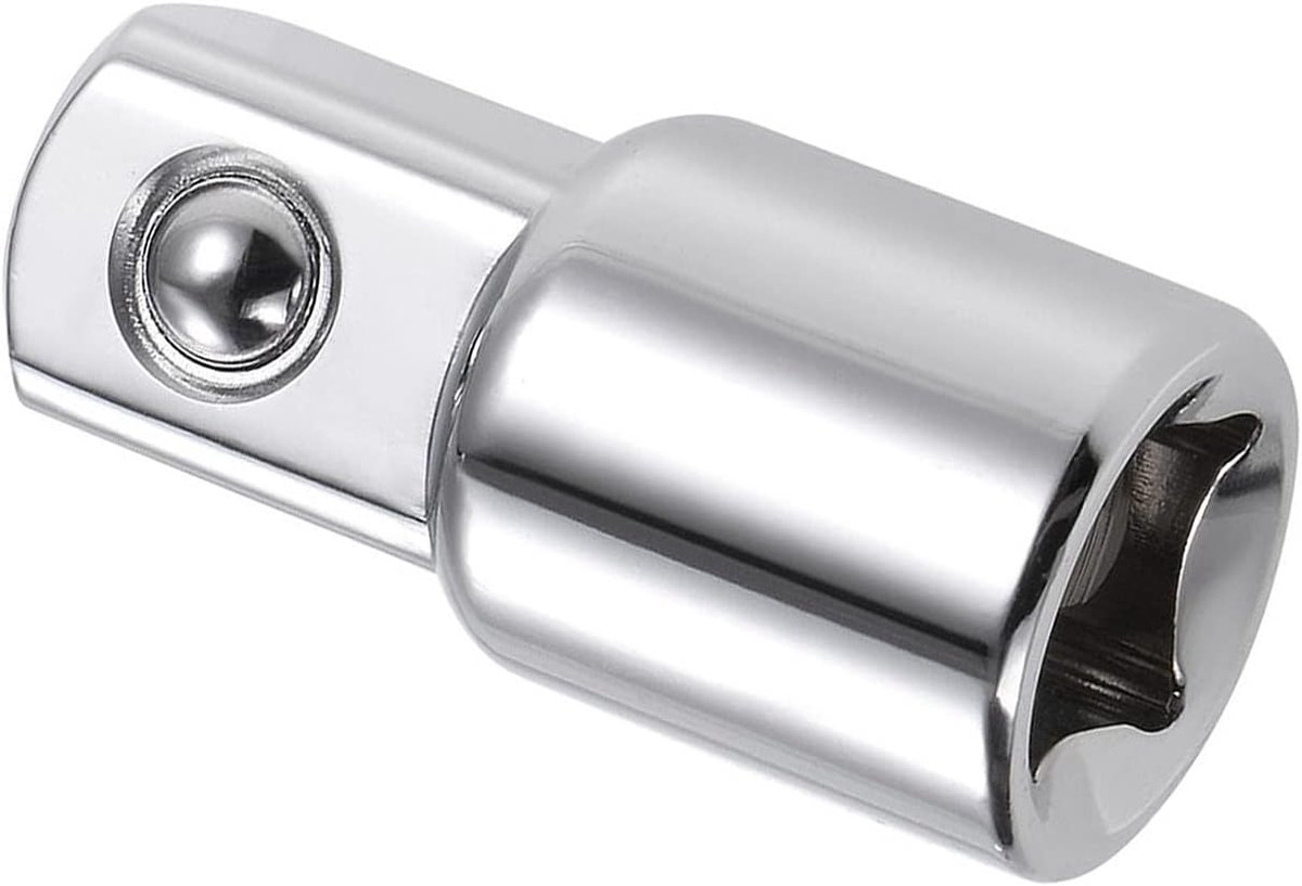 Adapter - [3/8 Inch Drive (F) x 1/2 Inch (M)] Vrouwelijk naar Mannelijk Conversie Werken Tool voor Driver en Ratelsleutel Gebruik