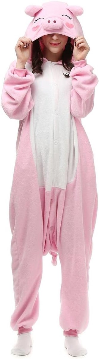 eendelige pyjama voor volwassenen, damespyjama, cosplay, kerstcadeau idee