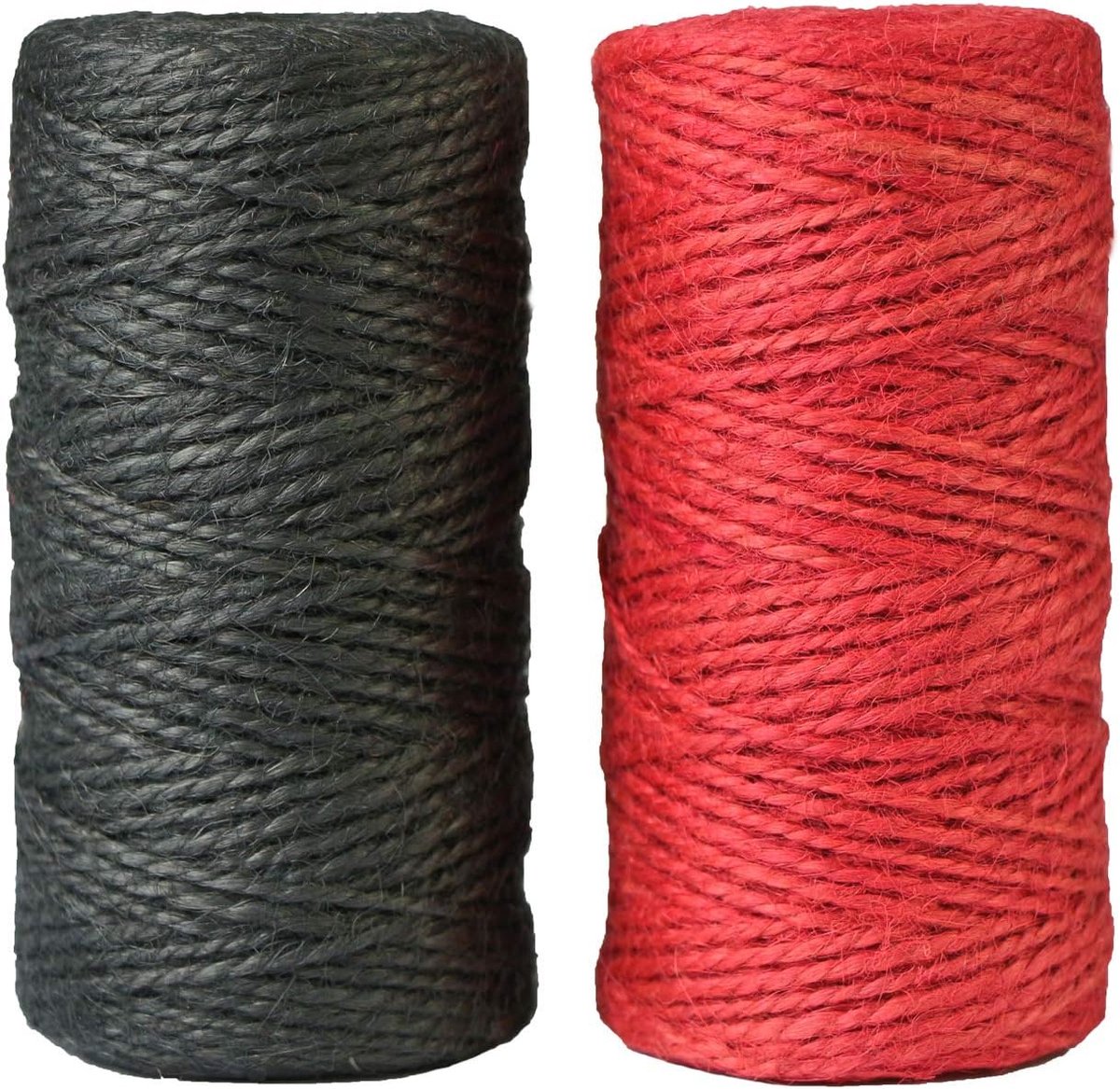 Dailygoods- Jute Koord 100 m - Jute Touw 2 mm - Decoratief Koord - Multifunctioneel Koord - Biologisch Afbreekbaar - Voor Knutselen en Tuinieren