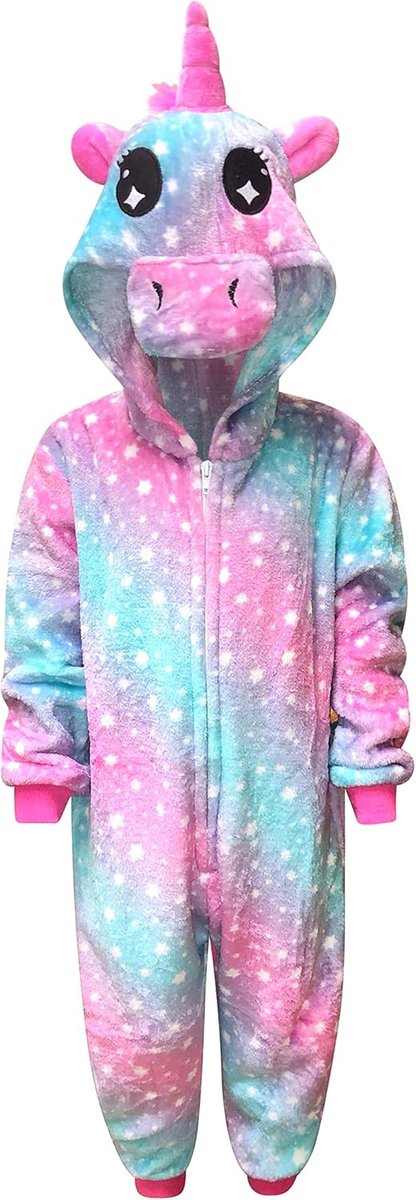 onesie voor kinderen, meisjes, comfortabele pyjama, jongens, zacht slaappakje, cadeau voor kinderen, dierenjumpsuit, verkleedkostuum