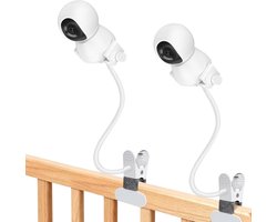 2 stuks universele houder, 40 cm flexibele camerahouder voor GHB/HelloBaby/Babyphone/Vtech/Momcozy/Blemil/Jeeber/ieGeekAccessories telefoonhouder monitor houder accessoires met 1/4 inch