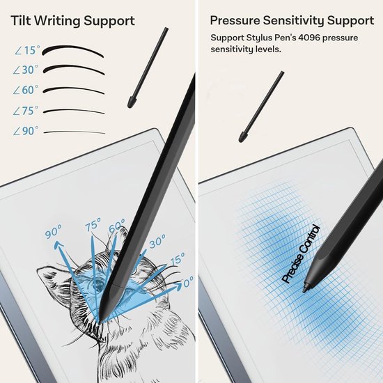 vervangende punten 20x - voor Boox Pen2 Pro/Pen Plus/Triangle Pen Stylus - super duurzaam - nauwkeurige schrijfervaring - 20 stuks - m-winkel — afbeelding 3