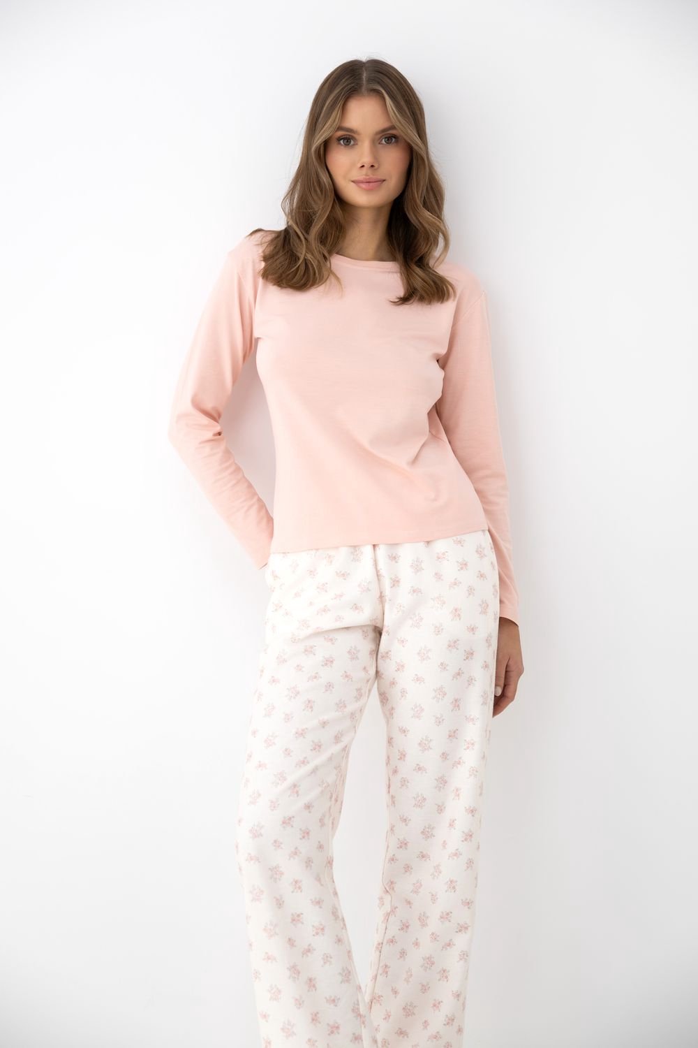 S& Sensis Sensis Flanellen Pyjama Royal Dames 42 / Roze