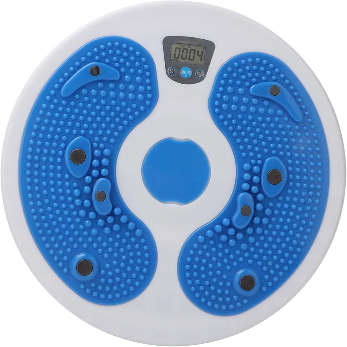 Twister Plate voor Taille met Elektronische Calorieënteller, Magnetische Massagefunctie en Klok voor Effectieve Fitness Training