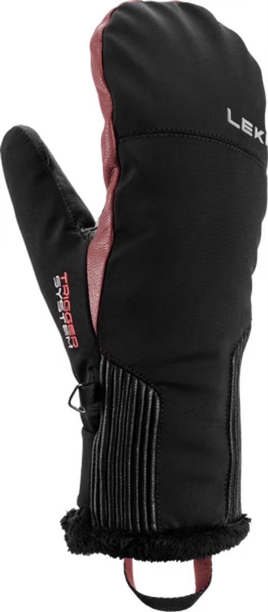 LEKI VALLARTA 3D WOMEN MITT rose Zwart