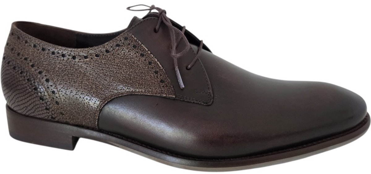 Floris Van Bommel Sfm-30361 De Stapper Nette schoenen - Veterschoenen - Heren - Bruin - Maat 44⅔