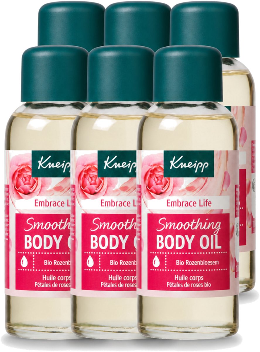 6 x Kneipp - Huidolie - Embrace Life - Anti‑Aging verzorging - 100 ml - Voordeelverpakking - 6 stuks