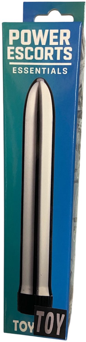 Power Escorts Zilveren Gspot En Clit Vibrator 18 cm - BR61