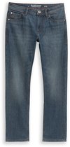 Tom Tailor - TTMARVIN STRAIGHT-jeans - Maat 38/30 - mid stone blue grey denim
