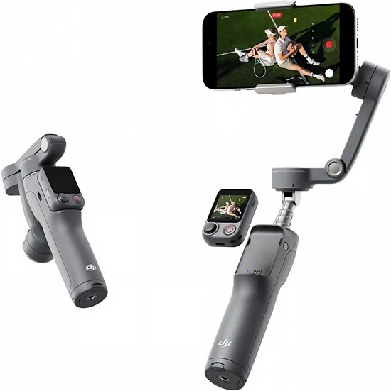 DJI Osmo Mobile 8P Standard Combo - Gimbal met Afstandsbediening - Zwart