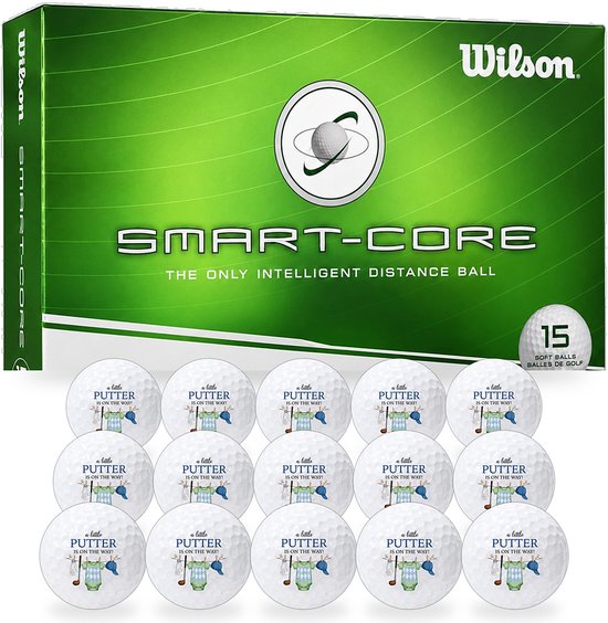 Wilson Golfballen Baby Boy - Geboorte Golf Cadeau - 15 stuks - Bedrukte Golfballen van Wilson — afbeelding 5