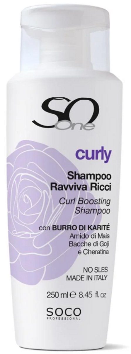 So One | Shampoo | Curly Curl Boosting Shampoo | Shampoo voor Krullend & Pluizig Haar
