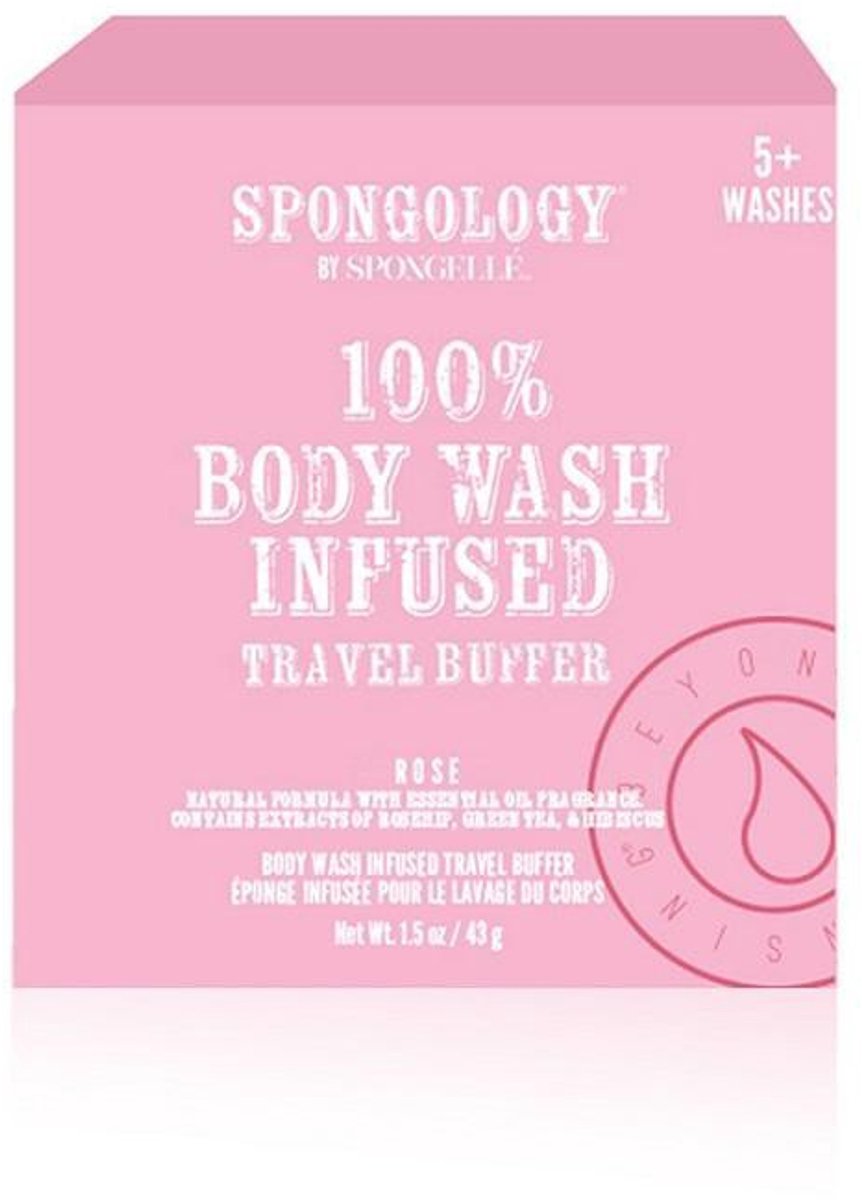 Spongelle Spongology Body Wash Infused Buffer 5+ Washes