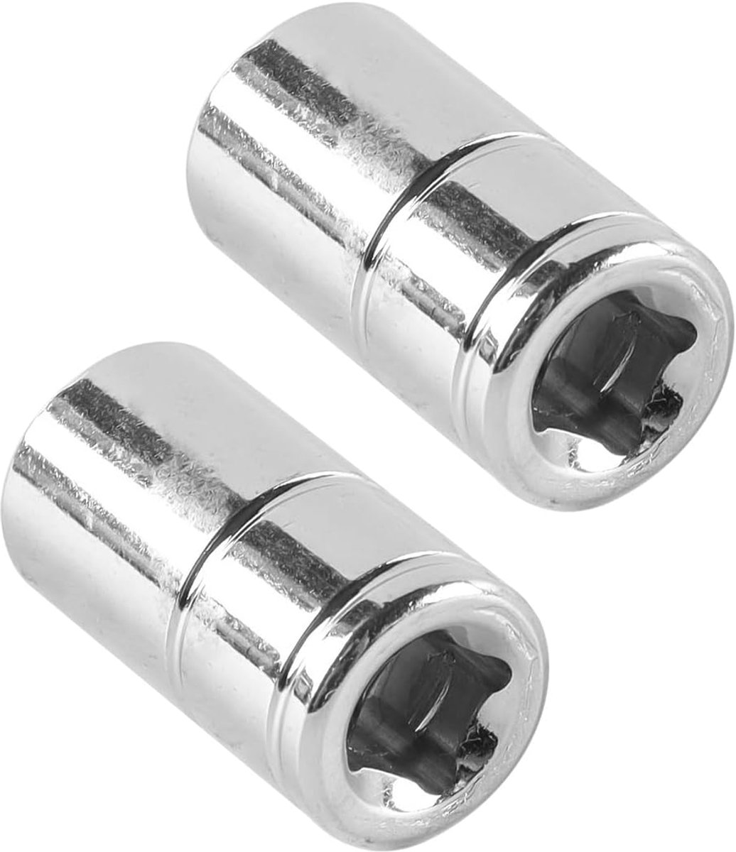 Set van 2 stuks 1/4-inch zeskantsleutels van 10 mm voor gebruik bij reparaties aan machines, motoren, houtbewerking, enz.