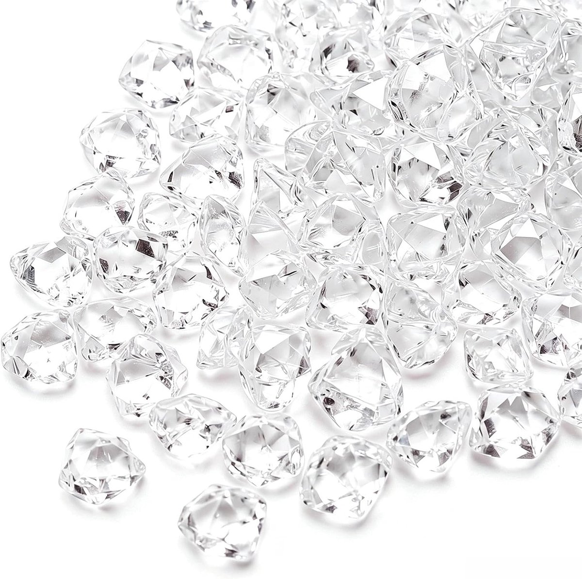 1000 Stuks Transparante Strass-Steentjes, Edelstenen