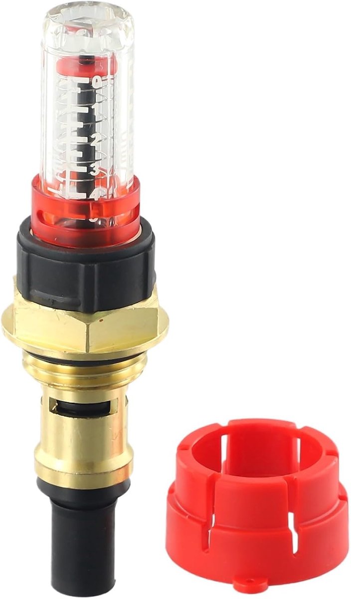 Vloerverwarming Spruitstuk Flow Meter ABS Messing Flow Meter Vervanging Regulator Voor Water Vloerverwarming Spruitstuk