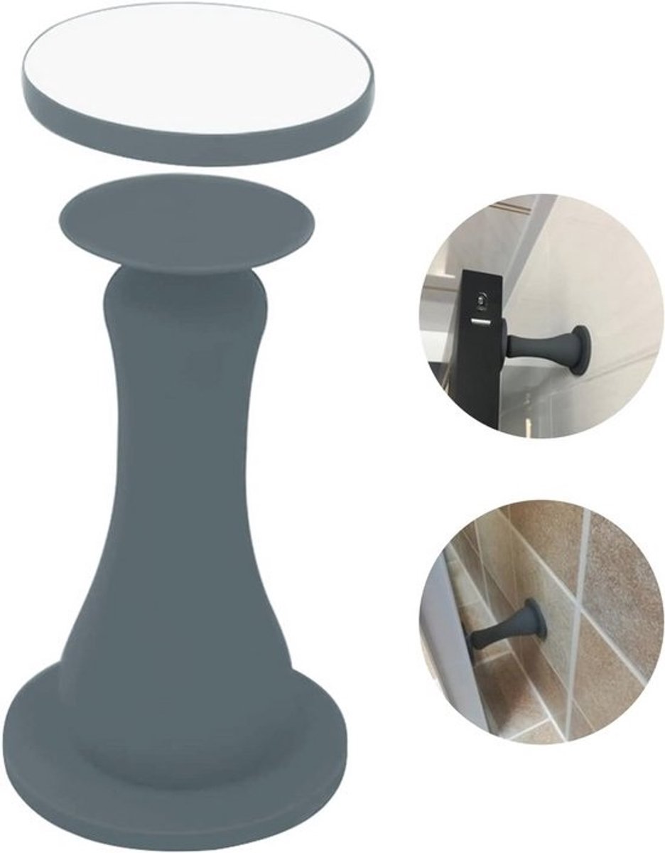 Silicone Magnetische Deurstoppers - Schadevrije Wandmontage met Duurzaam Waterdicht Ontwerp