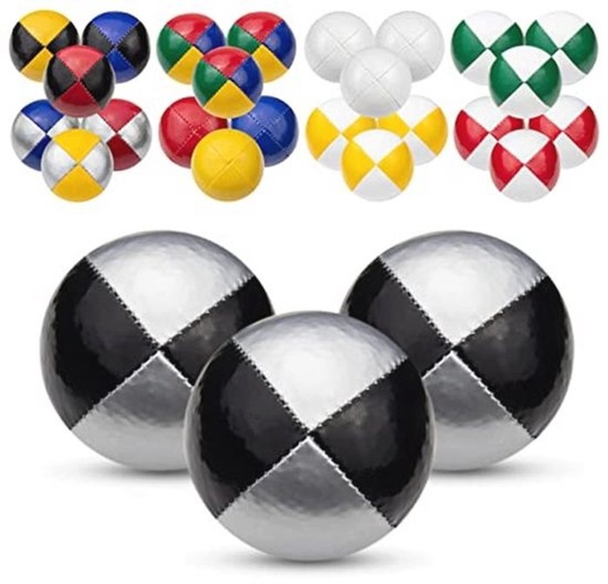 Professionele Jongleerballen Set van 3 - Inclusief Gratis Online Leervideo voor Beginners en Experts
