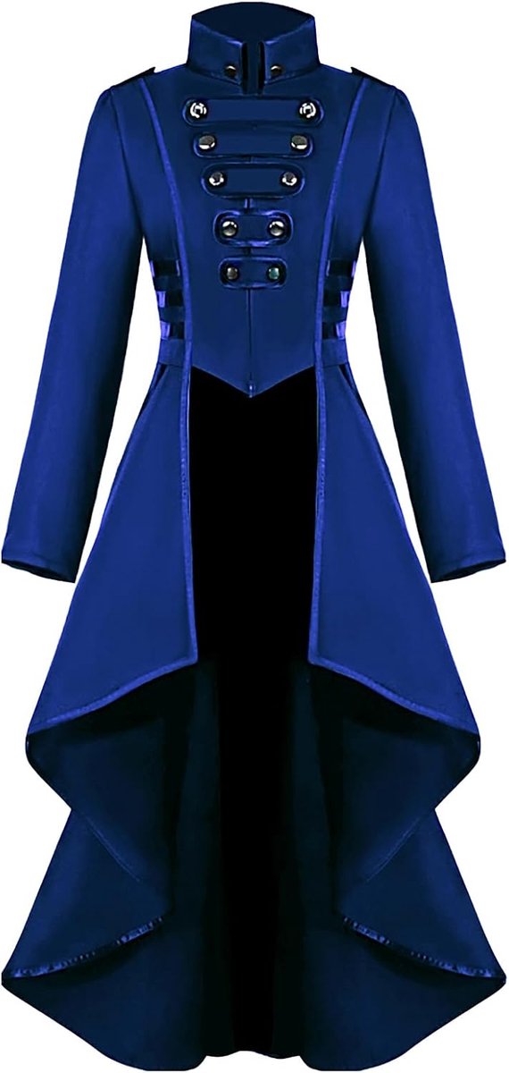 damesjas, gothic, vintage, victoriaans paleis, Halloween, middeleeuws kostuum, carnaval, party, cosplay kleding
