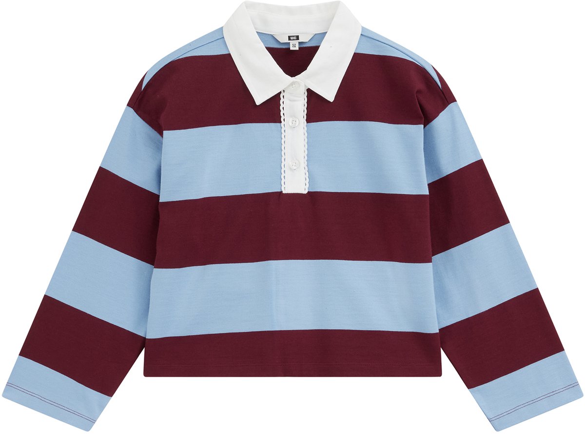 WE Fashion Meisjes polo met kant