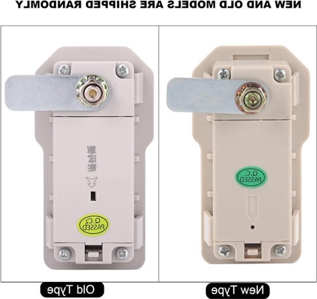 Electronic Keyboard Lock with Master Key - Keypad Without Key - Digital Keypad Blocking Electronic Lock - Password Access .