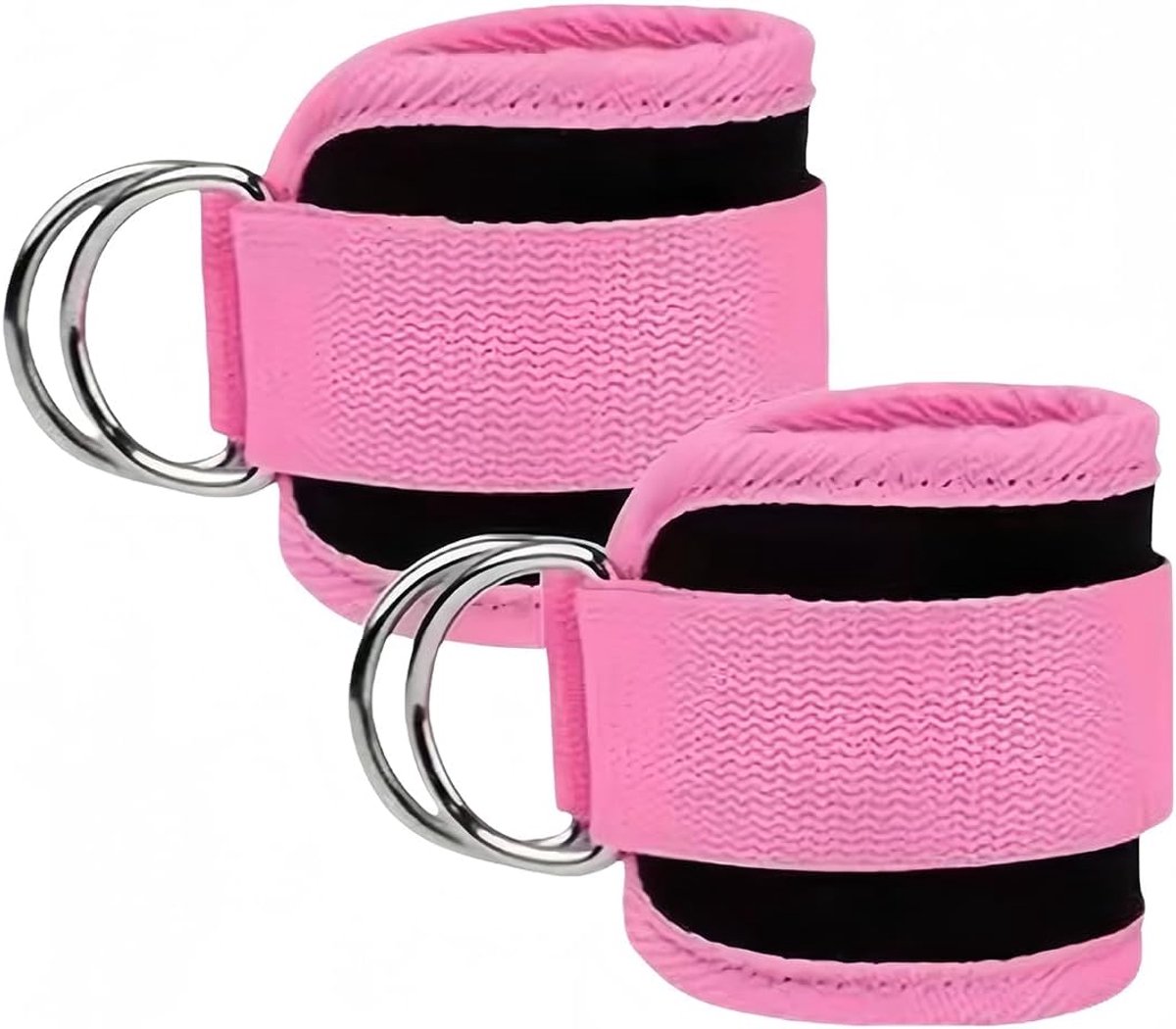 2Pcs Ankle Fitness Straps, Ankle Resistance Bands, voor been- en glute-trainingen, fitnessaccessoire voor training van het onderlichaam