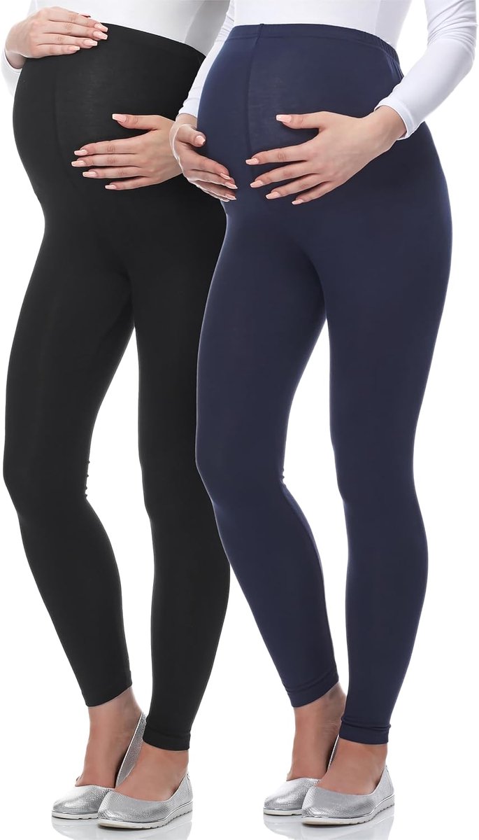 Mammy Vrouwen Zwangerschaps Lange Legging 02