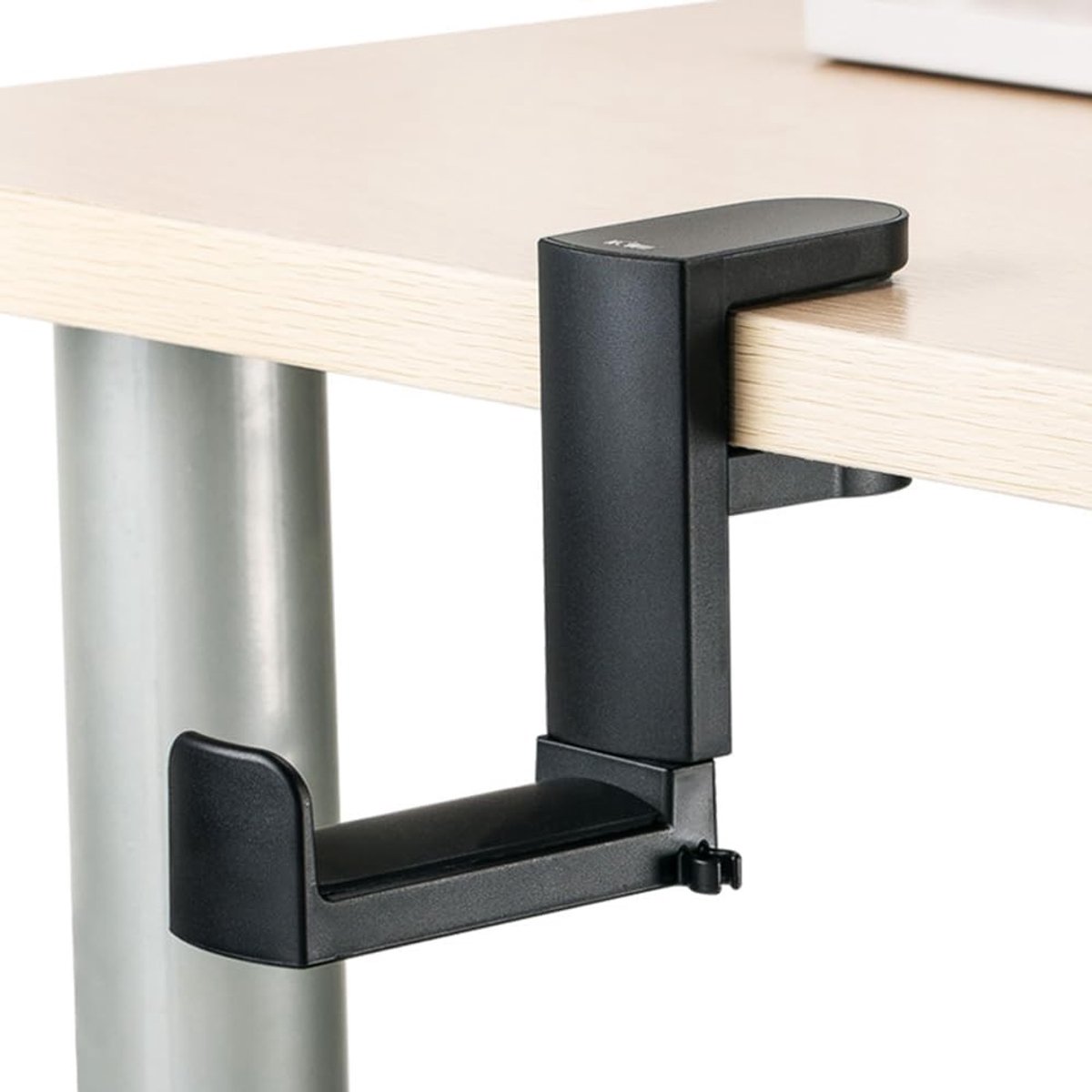 Hoofdtelefoonstandaard met 360° Rotatie, Verstelbare Bureau Klem en Gaming Headset Houder voor Desk en Oordopjes