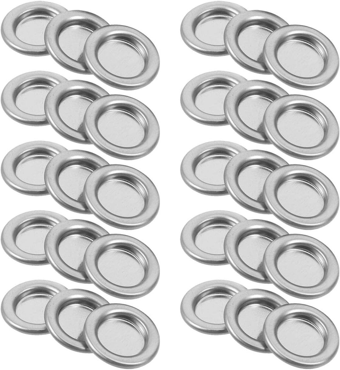 Decoratieve wierookhouder van aluminiumlegering met grote capaciteit en brandfunctie, modern design voor slaapkamer en woondecoratie, 30 stuks