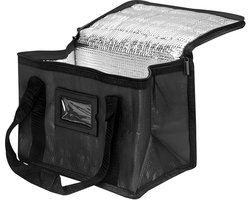 Koeltassen & Koelers - Waterdichte, grote, geïsoleerde tas voor buiten - Lunchtas - Opvouwbaar - Geïsoleerde tas - Afmetingen: 52*39*35 cm - Zwart