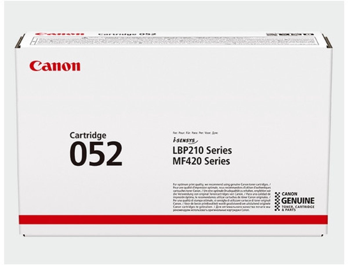 Tonercartridge canon 052h zwart | 1 stuk