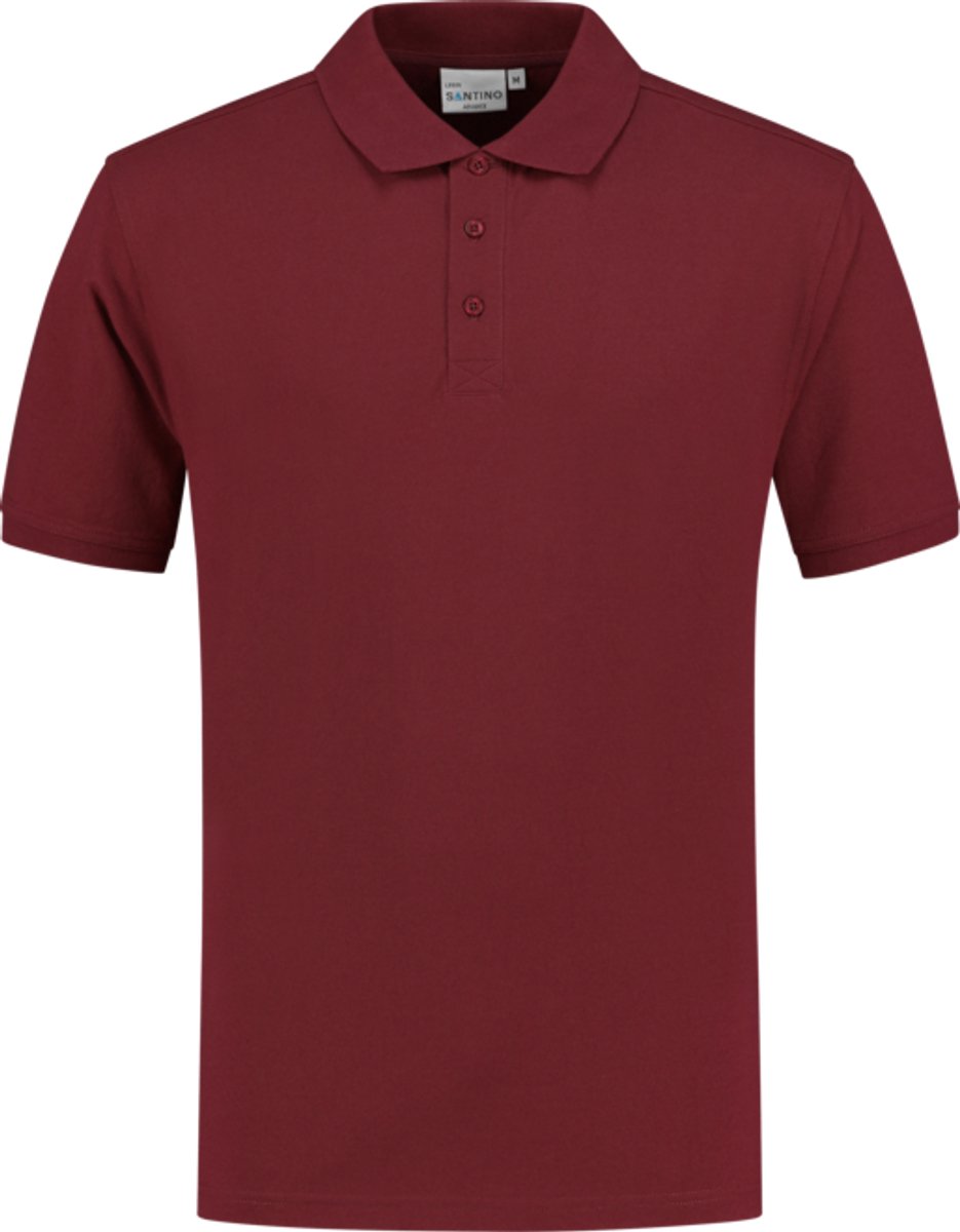 SANTINO LEEDS Poloshirt Bordeauxrood / XL