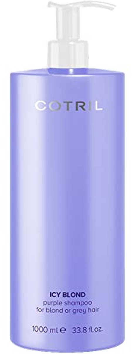 Cotril - Icy Blond Purple Shampoo - Blond or Grey Hair- 1000 ml