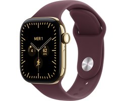 Apple Watch Series 12 - Wifi + 5G - 42 mm - Lichtgoud - M/L