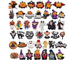 Shoe Charms, Mini Crocs Charms, 41 Accessoires Chaussures, 41 pcs, Siliconen, Geen edelsteen