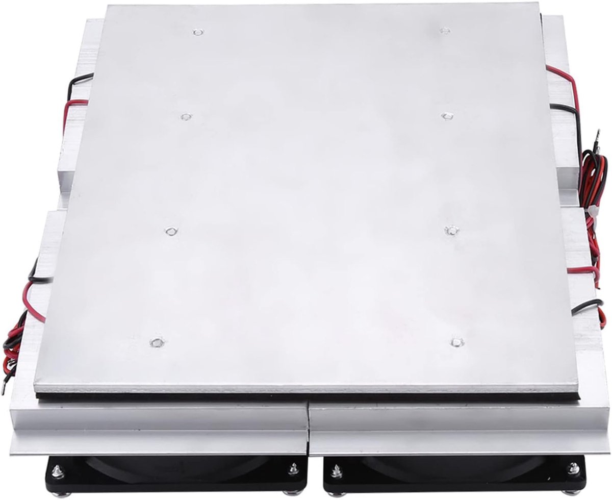 Peltier elektrische koeler, 12 V en 240 W, halfgeleiderkoeling met koelplaat en ventilator