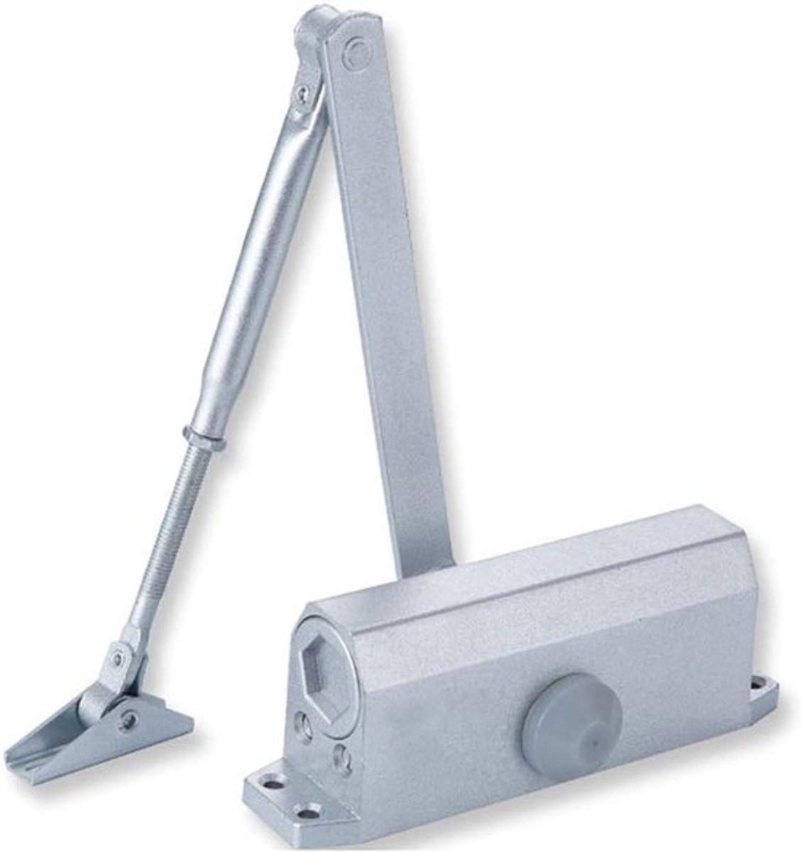 Automatische hydraulische deursluiter instelbaar voor hoge belasting - voor brandwerende deuren van 800-1250 mm - max. 45-75 kg - openingshoek van 150 graden