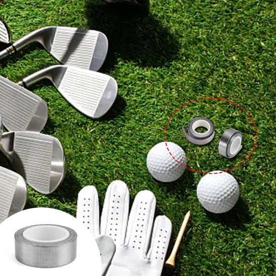 1 Stuk Zelfklevende Lood Tape voor Golf, Duurzame Gewichten voor Golfclubs en Accessoires — afbeelding 4