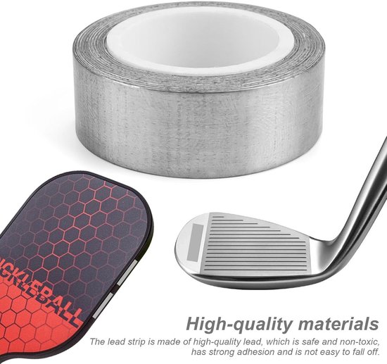1 Stuk Zelfklevende Lood Tape voor Golf, Duurzame Gewichten voor Golfclubs en Accessoires — afbeelding 3