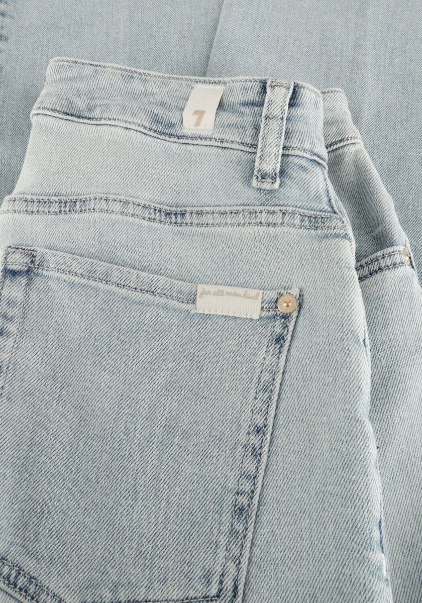 7 For All Mankind Calie Straight Jeans Dames - Broek - Lichtblauw - Maat 26